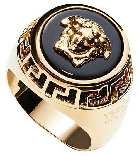 bague versace lion